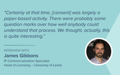 Developing iConsentu: a conversation with James Gibbons of the University of Leeds